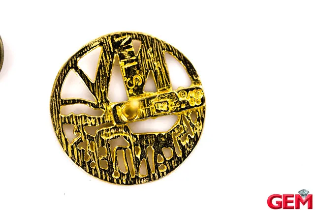 Vintage New York Islanders 14k Gold 585 Sport Lapel Pin Tie Tac Michael Anthony